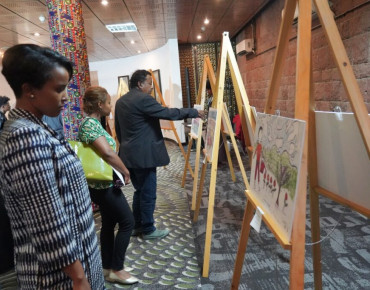 A Look at USAID’s “Brighter Futures” Art Exhibition in Ethiopia